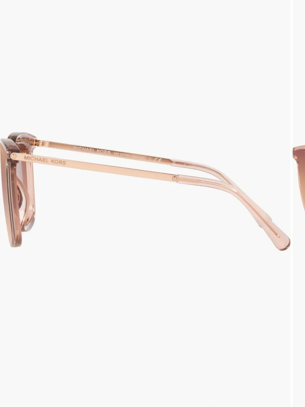 Michael Kors Zermatt rose gold sunglasses
